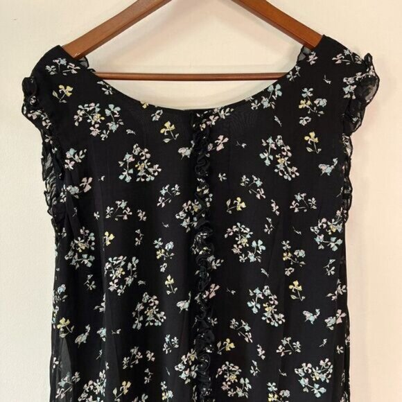 be Blumarine Blue Floral Dress - Picture 5 of 9